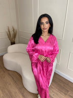 Kleid in pink mit einem schön Print