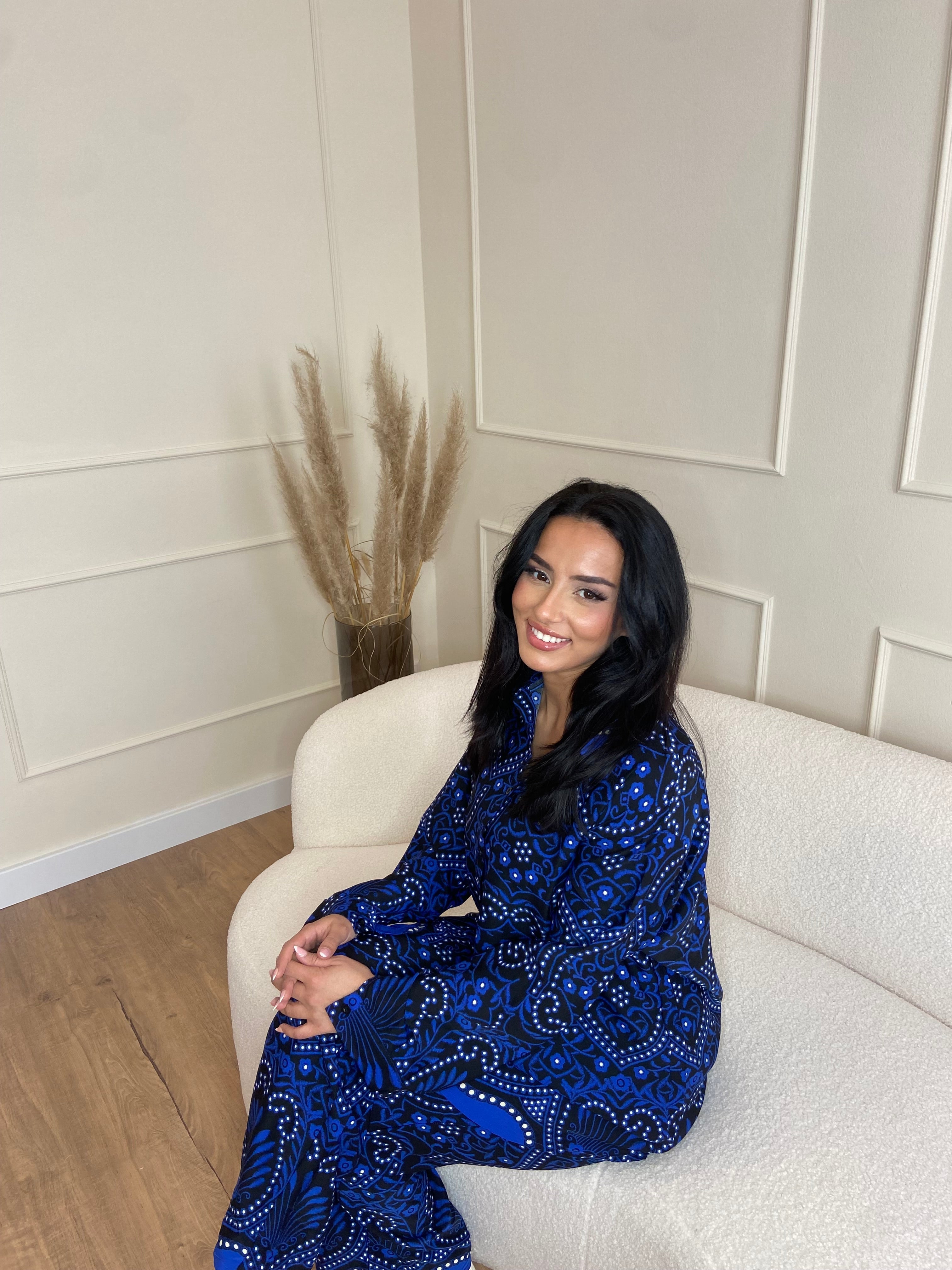 Zweiteiler gemustert