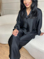 Zweiteiler in schwarz